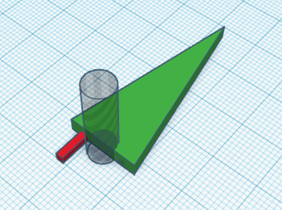 3d model of the compass dial.